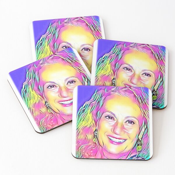 Item preview, copy of beauty woman with coloured smile  designed and sold by MarcoDesigner78.