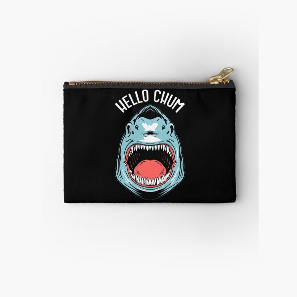 Item preview, Hello Chum Funny Shark Fishing Great White Teeth Fisherman designed and sold by GrandeDuc.