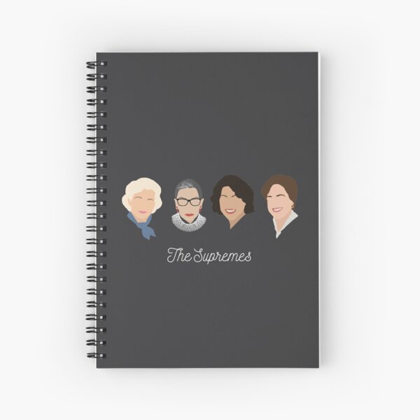 The Supremes Spiral Notebook