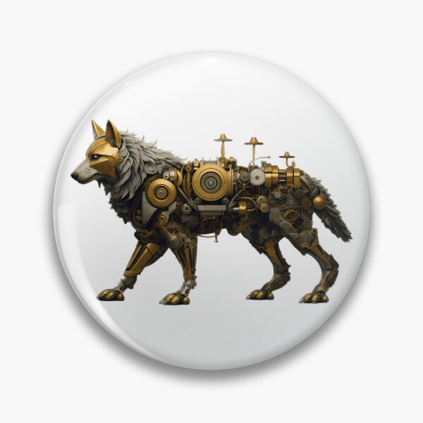 Item preview, Steampunk Wolf designed and sold by Radibor78.