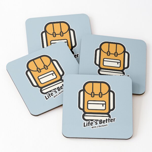 Item preview, Life's Better With a Backpack designed and sold by TropicalDesigna.