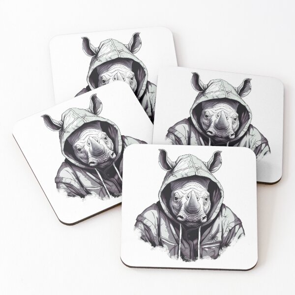Item preview, Black Rhino. Cool Rhino For Rhino Lovers designed and sold by MartynGrey.