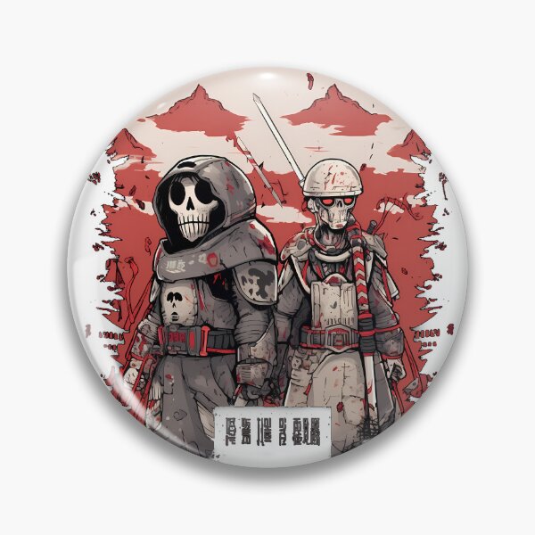 Item preview, AI Cyborg Robot Apocalypse Skull - Japan Samurai - EnD Of ThE World designed and sold by MLArtifex.