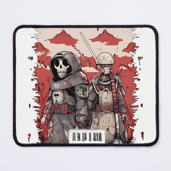 Item preview, AI Cyborg Robot Apocalypse Skull - Japan Samurai - EnD Of ThE World designed and sold by MLArtifex.