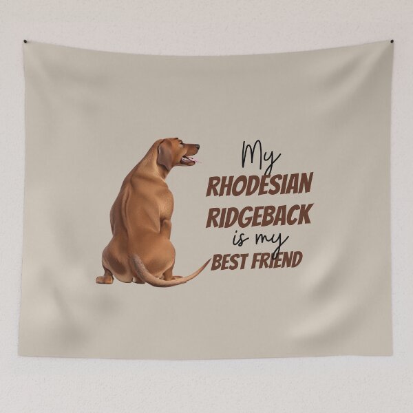 Artikelvorschau, Mein Rhodesian Ridgeback ist mein bester Freund. entworfen und verkauft von ChickNickStudio.