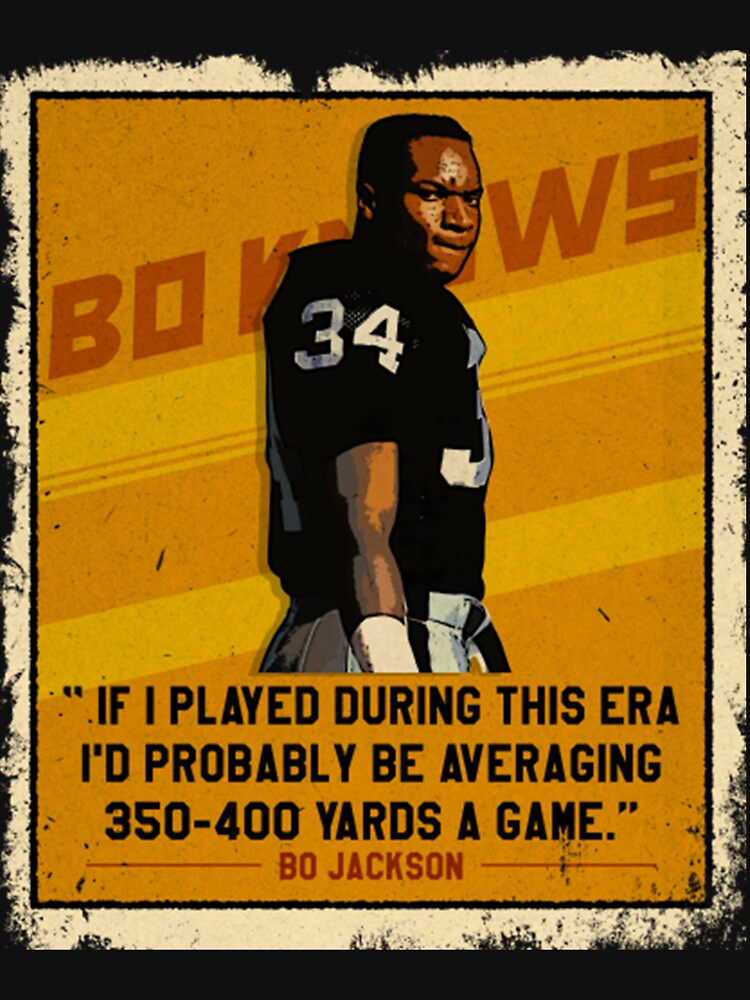 Bo Jackson: 'I'd be averaging 350, 400 yards a game' 