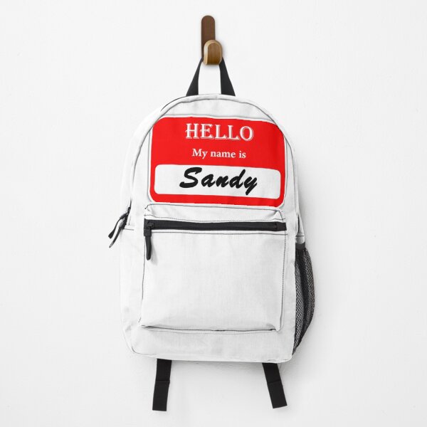 Item preview, POD name tag Sandy designed and sold by JonathanP514.