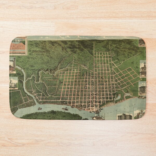 Item preview, Paducah, Kentucky (1889) designed and sold by allhistory.