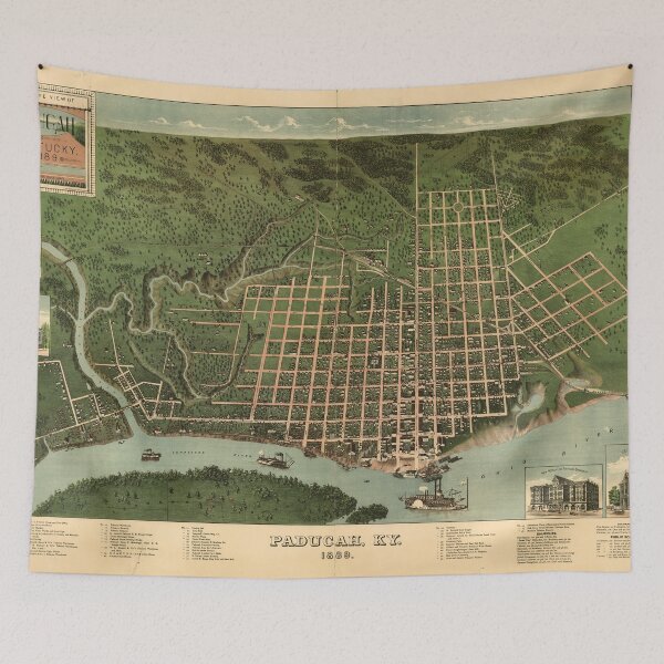 Item preview, Paducah, Kentucky (1889) designed and sold by allhistory.