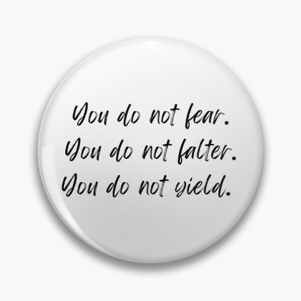 Item preview, You Do Not Yield designed and sold by mwalsh98.