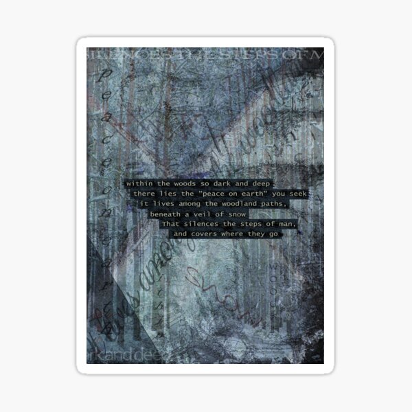Within The Woods Sticker