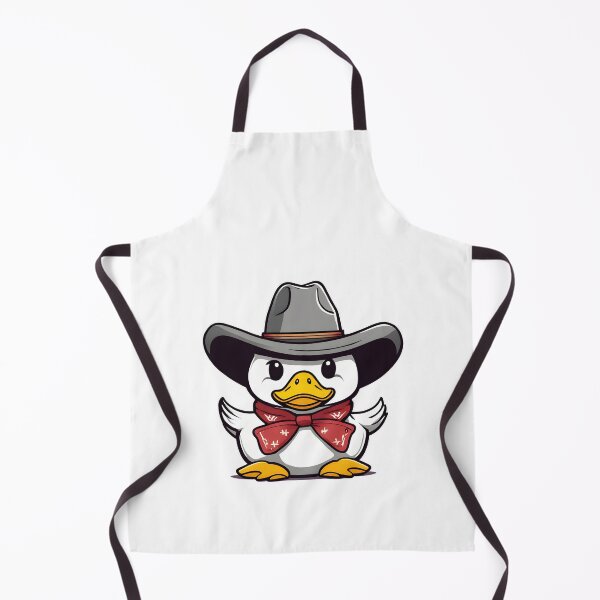 Item preview, White cowboy duck designed and sold by Realizey.