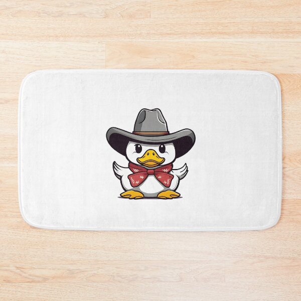 Item preview, White cowboy duck designed and sold by Realizey.