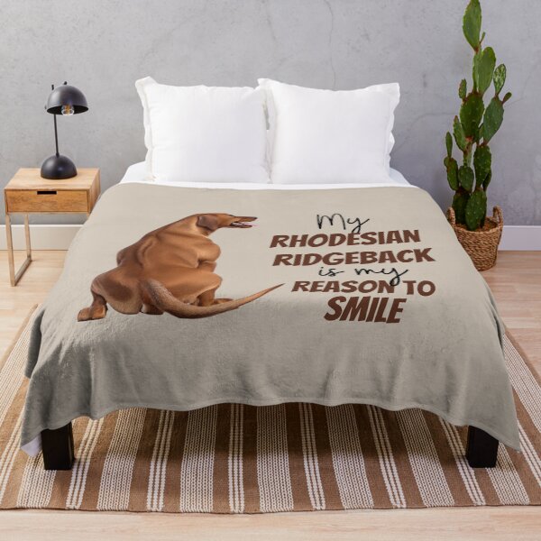 Item preview, My Rhodesian Ridgeback is my reason to smile designed and sold by ChickNickStudio.