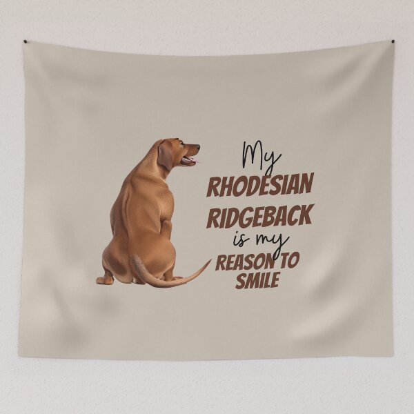 Item preview, My Rhodesian Ridgeback is my reason to smile designed and sold by ChickNickStudio.