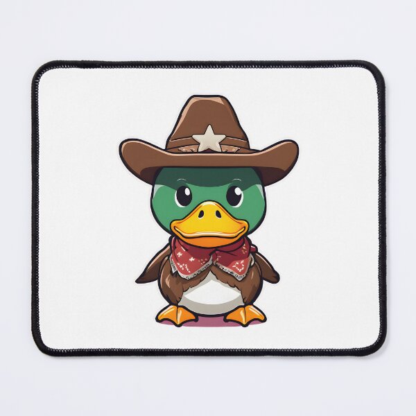 Item preview, Green cowboy duck designed and sold by Realizey.