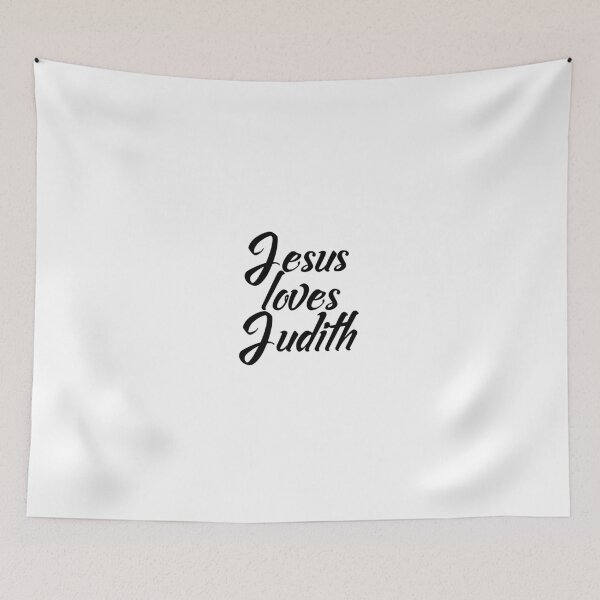 Item preview, Jesus loves Judith designed and sold by Shalomjoy.
