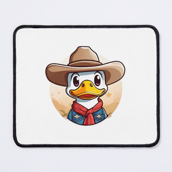 Item preview, Duck in cowboy hat designed and sold by Realizey.