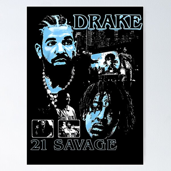 Drake It Is All A Blur Tour Blue Fan Gifts Home Decor Poster