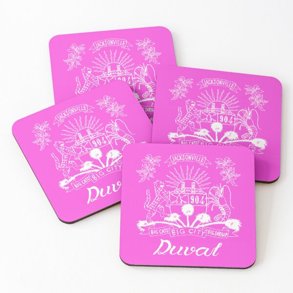 Artikelvorschau, Duval Crest - Weiße Schrift auf Pink entworfen und verkauft von DuvalCrest.