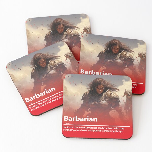 Item preview, Barbarian: Raging Since Character Creation designed and sold by calharborne.