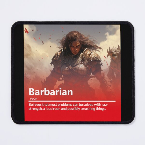 Item preview, Barbarian: Raging Since Character Creation designed and sold by calharborne.