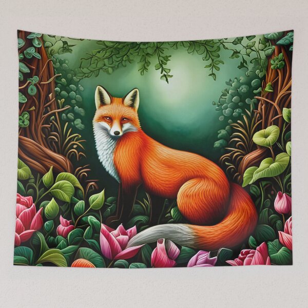 Item preview, Fox in the Night Garden designed and sold by RoxanneG.