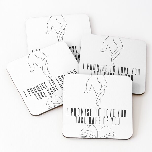 Item preview, I PROMISE TO LOVE YOU AND TAKE CARE OF YOU. designed and sold by Entallya.