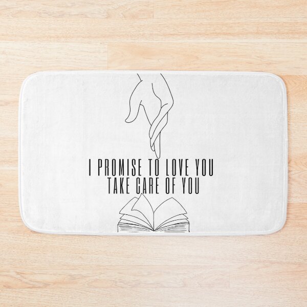 Item preview, I PROMISE TO LOVE YOU AND TAKE CARE OF YOU. designed and sold by Entallya.