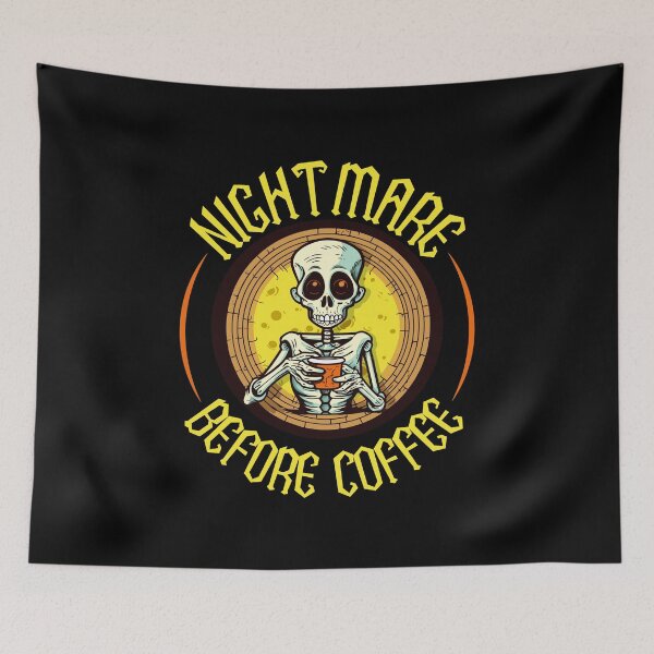 Item preview, Nightmare Before Coffee designed and sold by RockBeeDesigns.