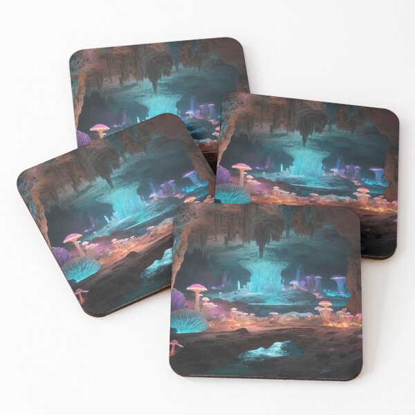 Item preview, Ethereal Enclave: Alien Cavern's Glow #1 designed and sold by Electric-Easel.
