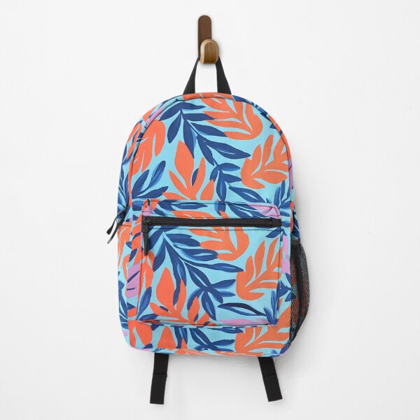Item preview, Tropical Hues: Vibrant Leaves Print Fabric designed and sold by vadimcarazan.