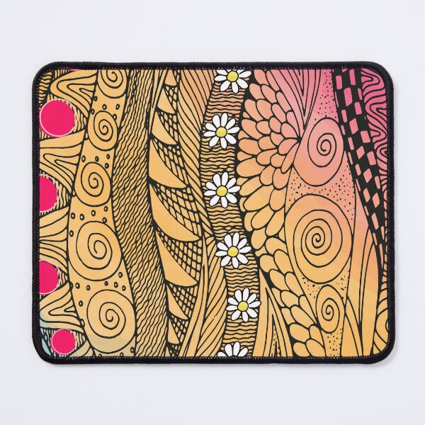 Item preview, Daisies and Dots in a Wavy Doodles designed and sold by Unlocked-Art.