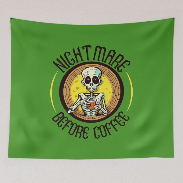 Item preview, Nightmare Before Coffee designed and sold by RockBeeDesigns.