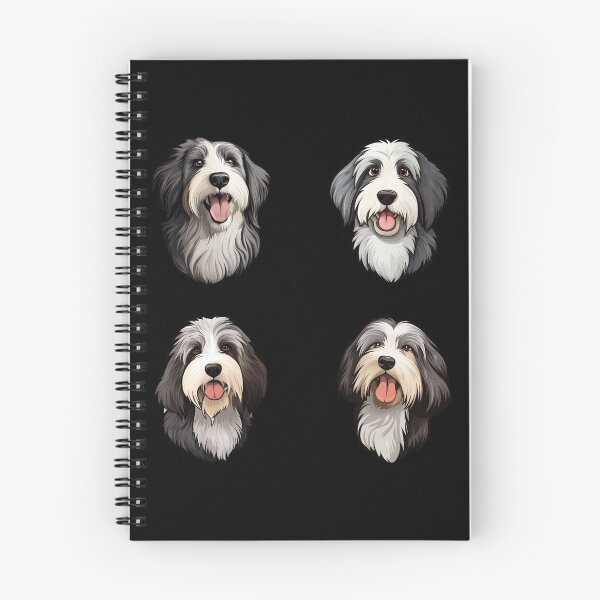Item preview, Cute Bearded Collie Happy Realistic designed and sold by LudwikeArts.