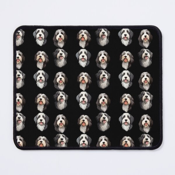 Item preview, Cute Bearded Collie Happy Realistic designed and sold by LudwikeArts.