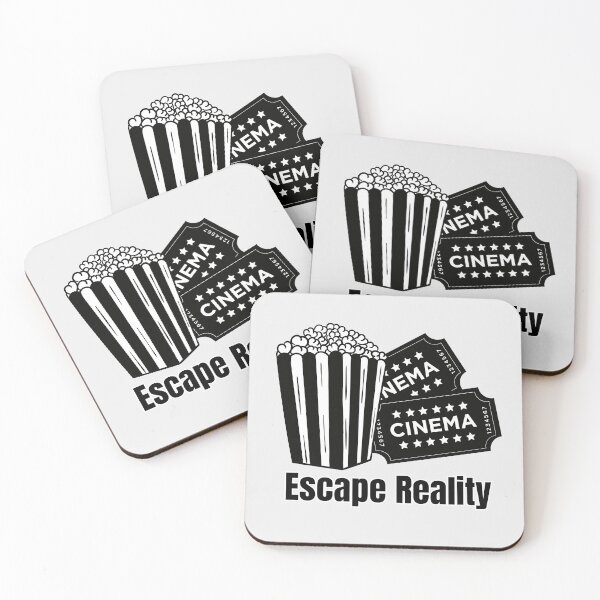 Item preview, Escape Reality movie ticket and popcorn designed and sold by PassionFruchti.