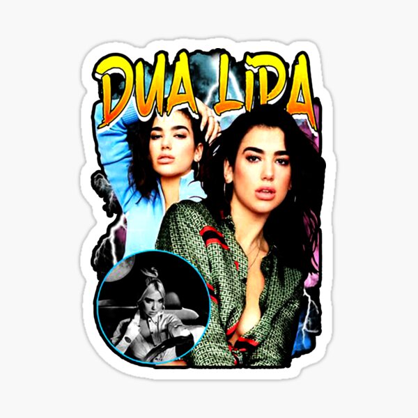 Cool Dua Lipa lyrics Sticker for Sale by mgmcghee