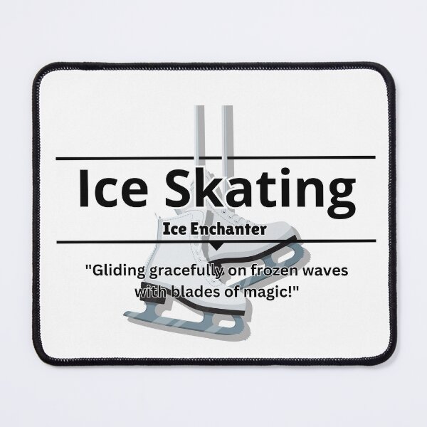 Item preview, Ice Skating Funny Design designed and sold by DesignXBecky.