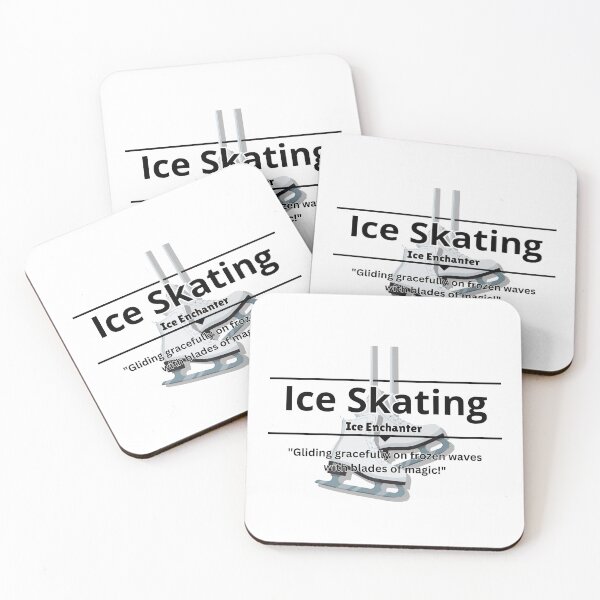 Item preview, Ice Skating Funny Design designed and sold by DesignXBecky.