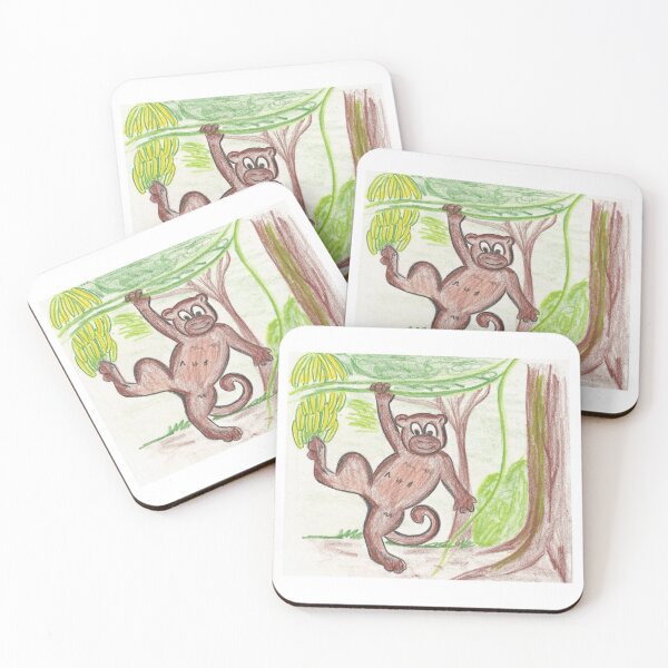 Item preview, monkey in the jungle designed and sold by Anmioma.