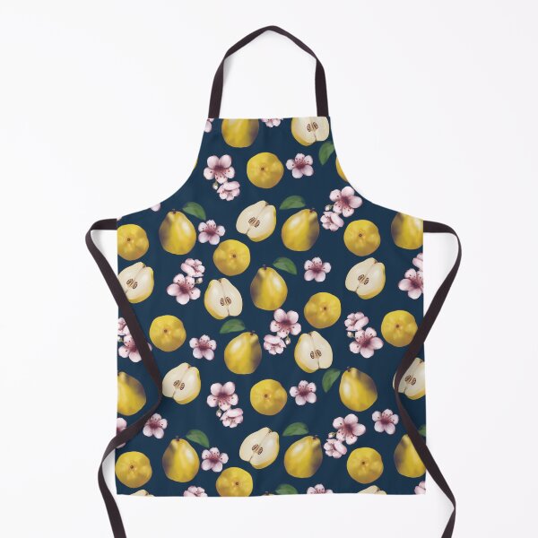 Item preview, Yellow quince on a dark background designed and sold by Natalia Ruzhyna.