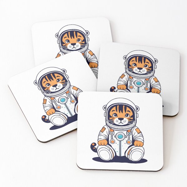 Item preview, Tiger Astronaut in Spacesuit designed and sold by Realizey.
