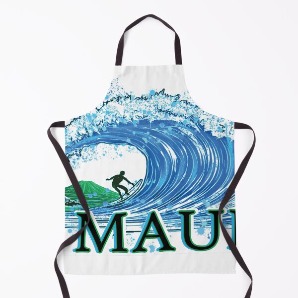 Item preview, Retro Vintage Big Wave Maui Surfing designed and sold by sunnthreads.
