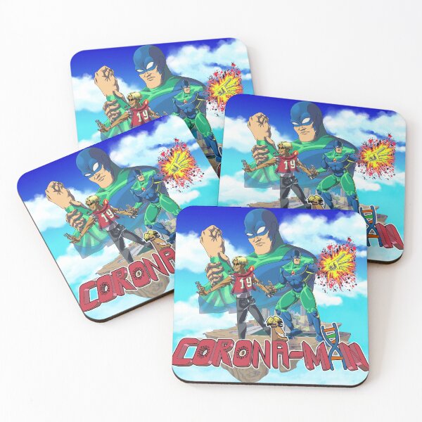 Item preview, Corona-Man: Breath Mightiest Hero (English version) designed and sold by Shachamrr.