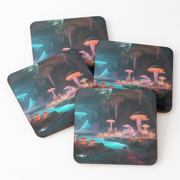 Item preview, Ethereal Enclave: Alien Cavern's Glow #2 designed and sold by Electric-Easel.