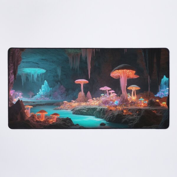 Item preview, Ethereal Enclave: Alien Cavern's Glow #2 designed and sold by Electric-Easel.