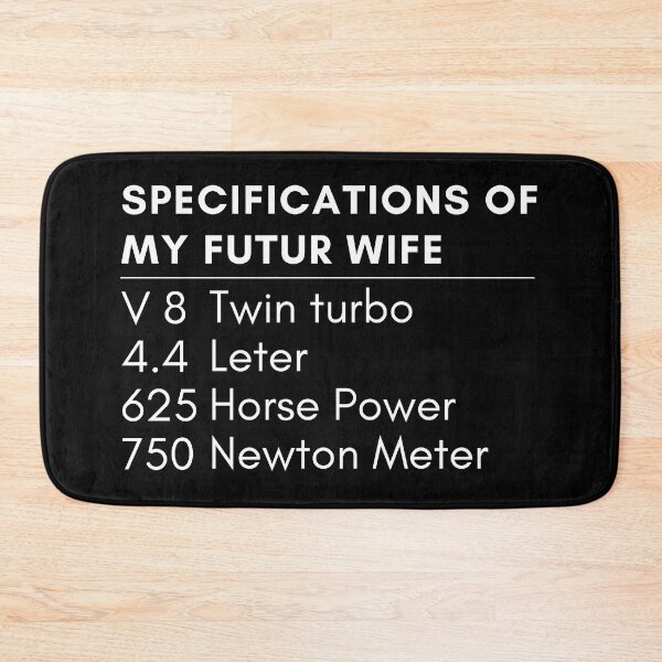 Item preview, Specifications of my future wife. designed and sold by Zagros107.