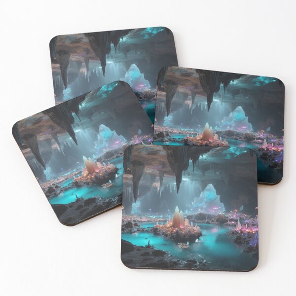Item preview, Ethereal Enclave: Alien Cavern's Glow #3 designed and sold by Electric-Easel.