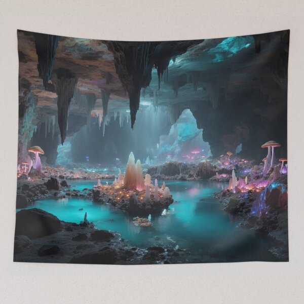 Item preview, Ethereal Enclave: Alien Cavern's Glow #3 designed and sold by Electric-Easel.